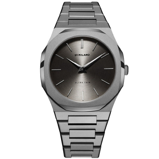 Orologio solo tempo D1 Milano Ultra Thin da uomo in acciaio UTBJ22-1