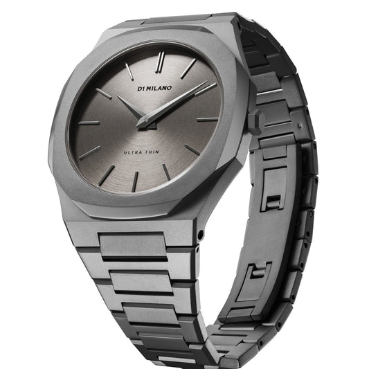 Orologio solo tempo D1 Milano Ultra Thin da uomo in acciaio UTBJ22-2