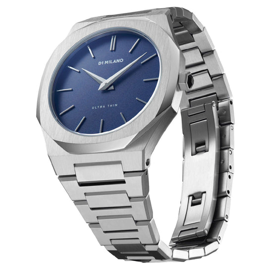 Orologio solo tempo D1 Milano Ultra Thin unisex in acciaio UTBU01-2
