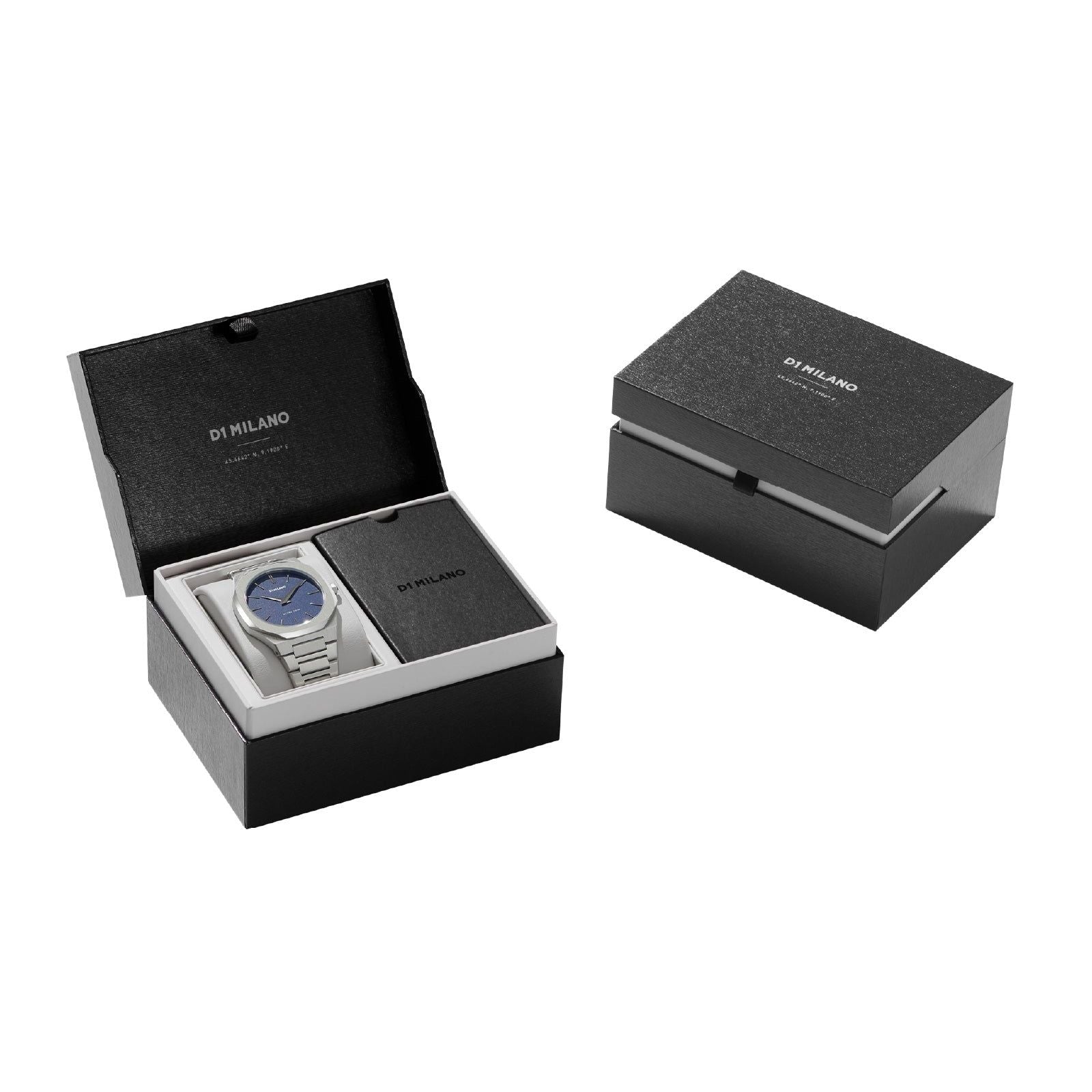 Orologio solo tempo D1 Milano Ultra Thin unisex in acciaio UTBU01-5