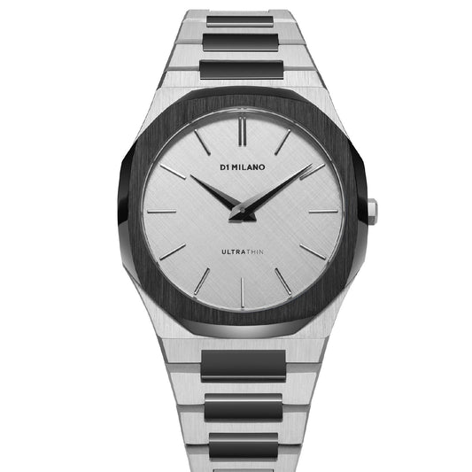 Orologio solo tempo D1 Milano Ultra Thin unisex in acciaio UTBU06-1