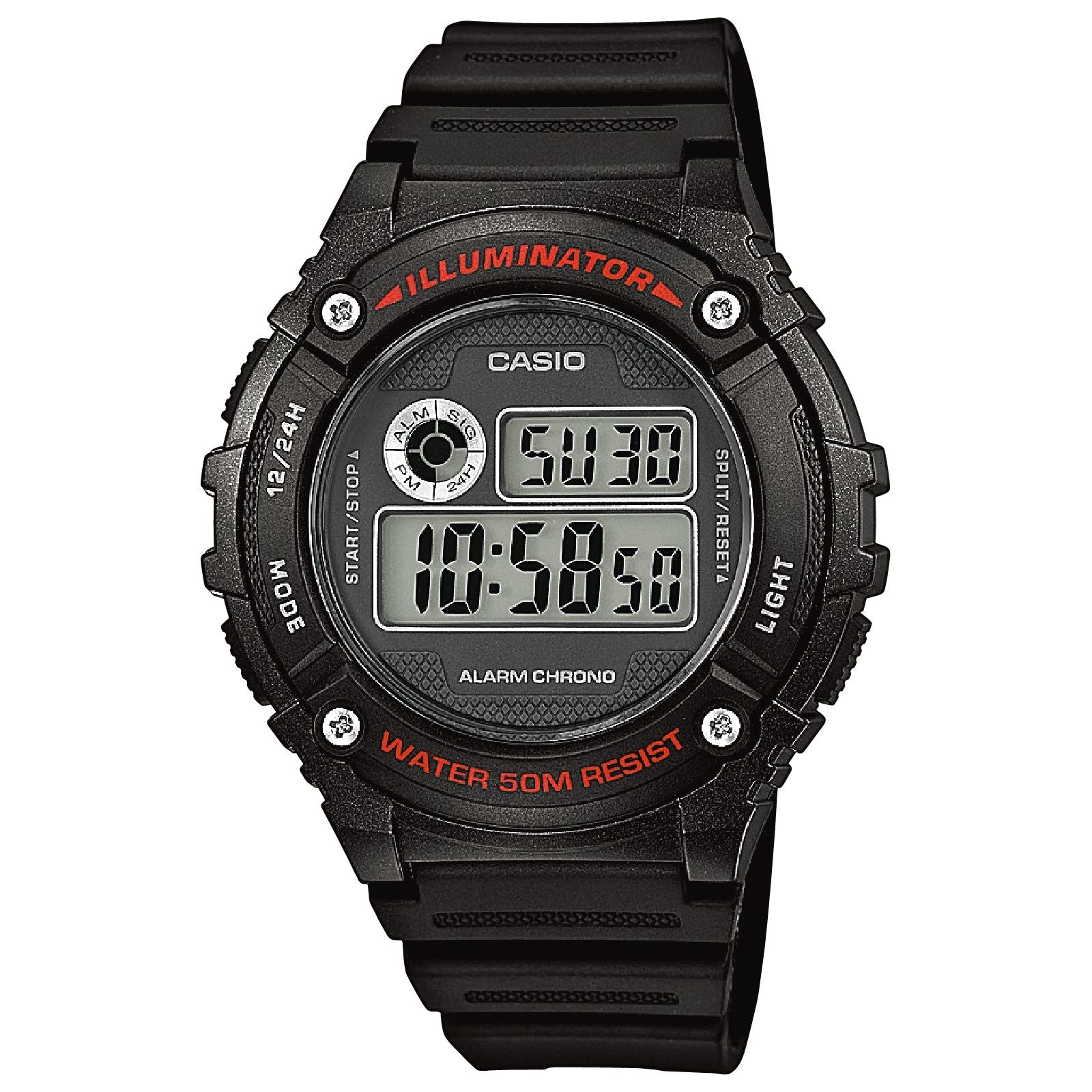 Orologio digitale Casio Collection da uomo W-216H-1AVEF-1