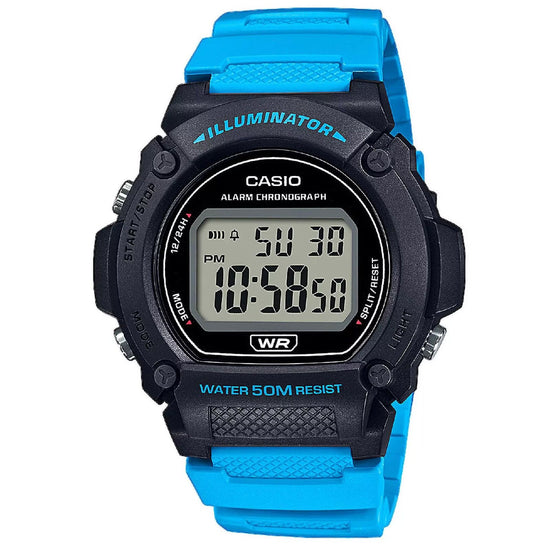 Orologio digitale Casio Collection da uomo W-219H-2A2VEF-1