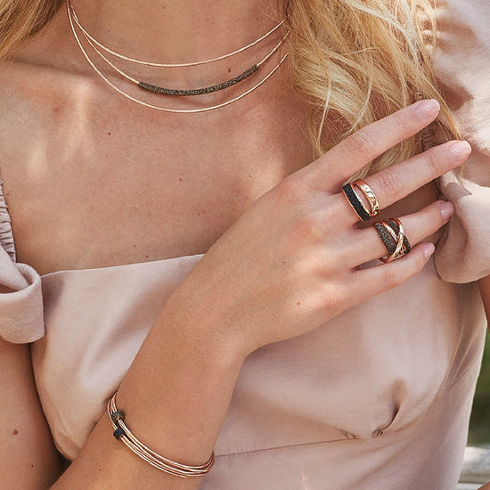 Collana Pesavento DNA da donna WDNAG290-3