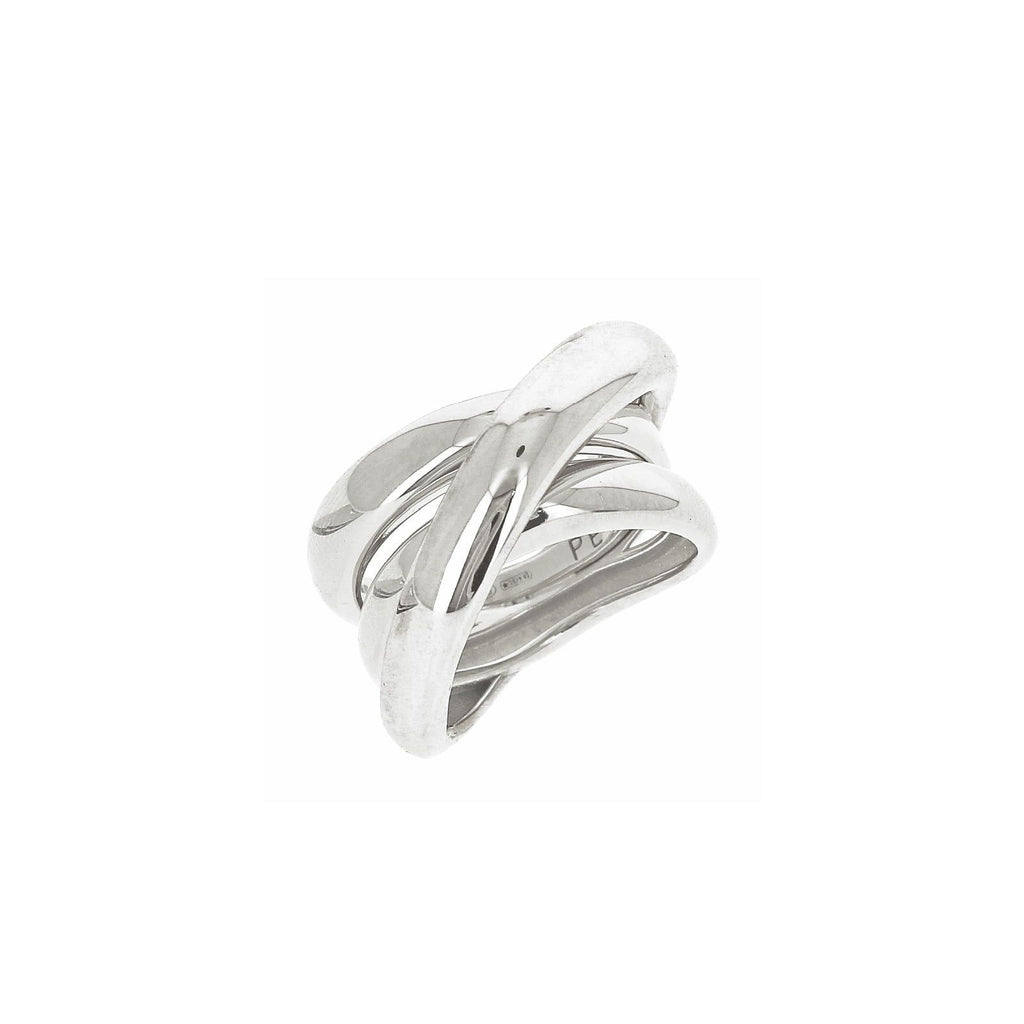 Anelli onda Anello Chic-Net Argento due colonne 925 designer di gioielli in argento 56 (17.8) : Chic-Net Anelli onda Anello Chic-Net Argento due colonne 925 designer di gioielli in argento 56 (17.8) : Chic-Net