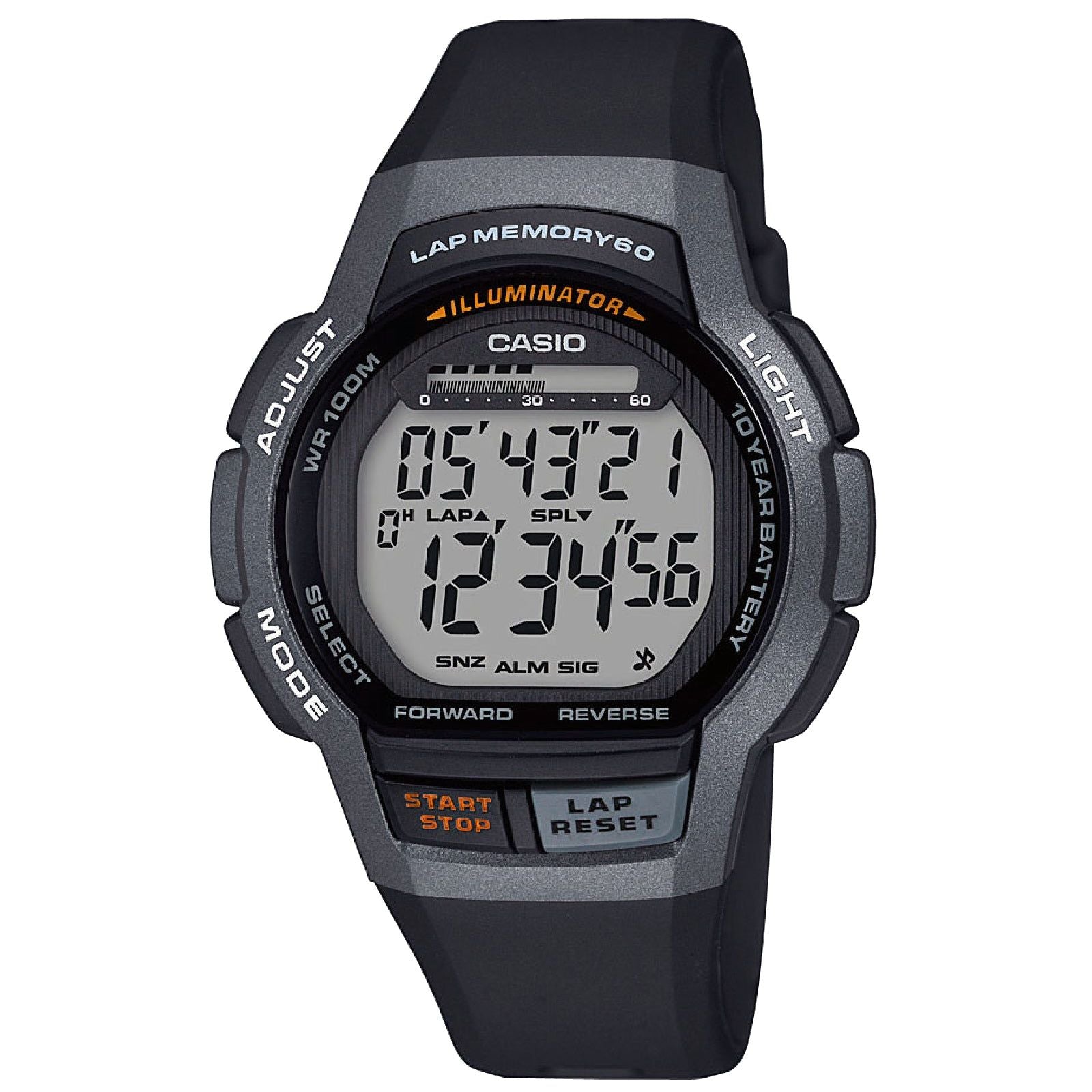 Orologio digitale Casio Collection da uomo WS-1000H-1AVEF-1